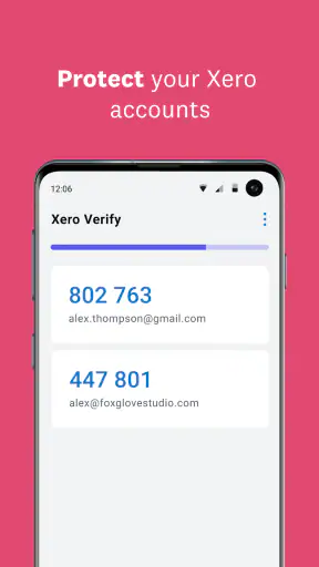 Xero Verify screenshot