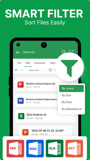 XLSX Reader: XLS Viewer Editor screenshot