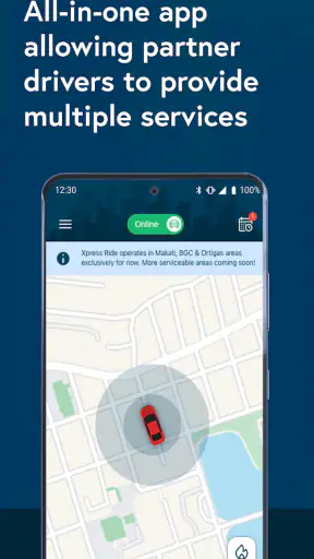 Xpress Driver screenshot