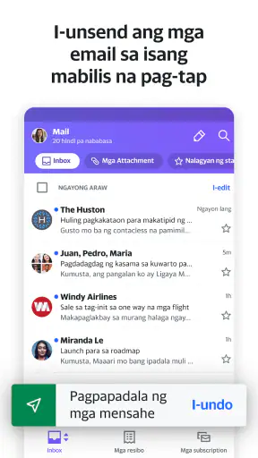 Yahoo Mail screenshot