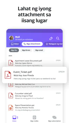 Yahoo Mail screenshot