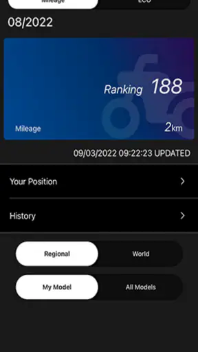 Yamaha Motorcycle Connect screenshot