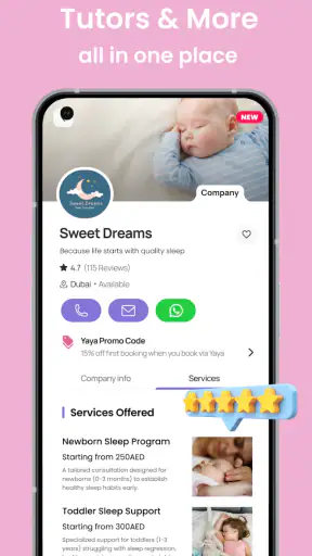 Yaya – Find Nannies & Maids screenshot