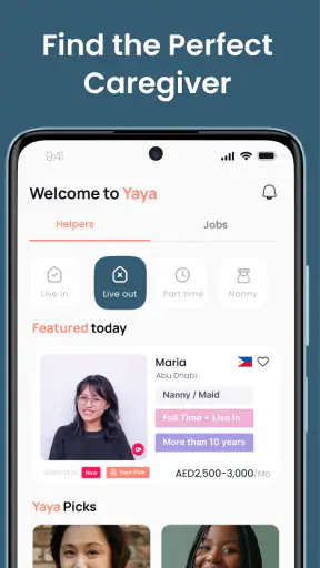 Yaya – Find Nannies & Maids screenshot