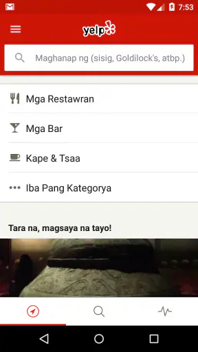 Yelp screenshot