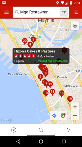 Yelp screenshot