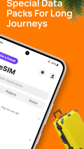Yesim: eSIM & Mobile Data screenshot