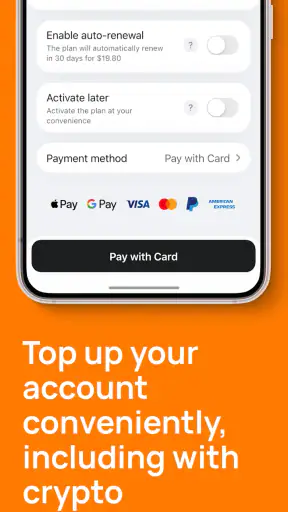 Yesim: eSIM & Mobile Data screenshot