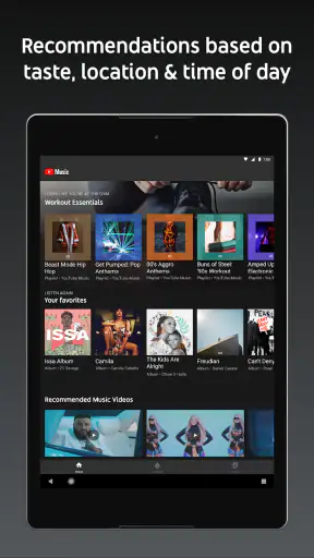 YouTube Music screenshot