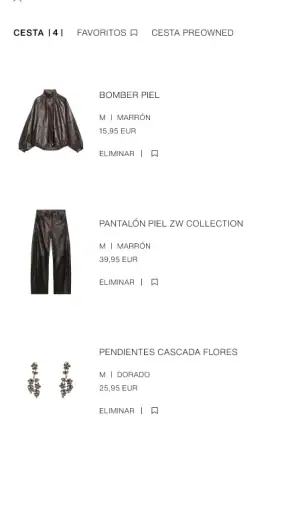 Zara screenshot