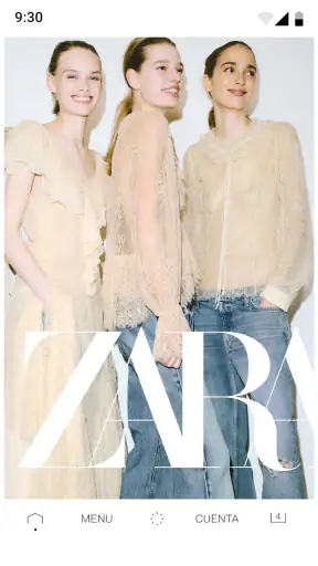 Zara screenshot