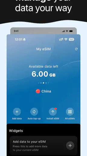 ZERO eSIM screenshot