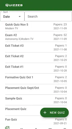 ZipGrade screenshot