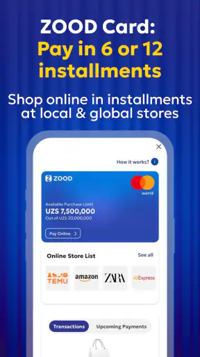 ZOOD: Buy Now, Pay Later screenshot