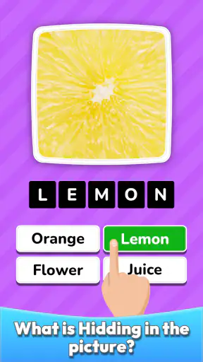 Zoom Quiz: Close Up Pics Game screenshot