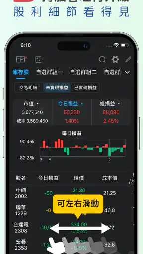 三竹智選股-最強股市看盤與股票分析軟體 screenshot