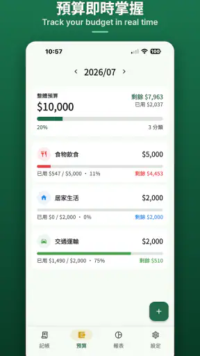 哈啦Money記帳 screenshot