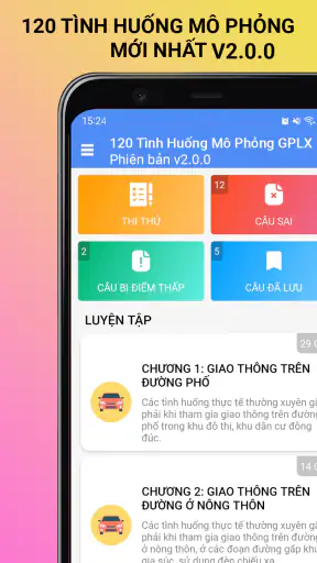 120 Tình Huống Mô Phỏng V2.0.0 screenshot