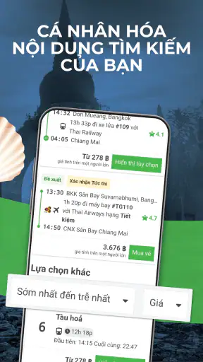 12Go Tàu, Xe Buýt, Phà, Bay screenshot