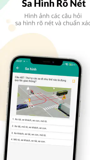 250 Câu Ôn Thi GPLX Xe Máy A1 screenshot