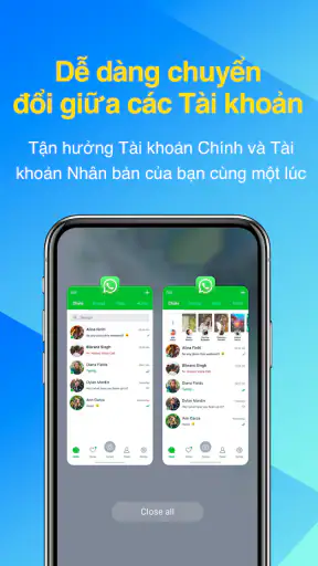 2Tài khoản - Ứng dụng kép screenshot