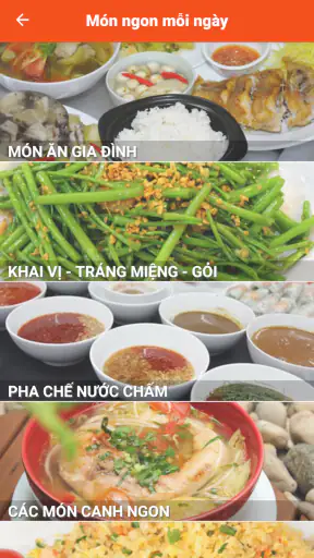 365 món ăn ngon mỗi ngày screenshot