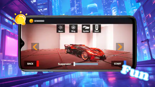 3D Hyper Drift Arena screenshot