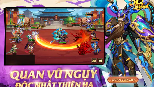 3Q Legend:Danh Tướng Truyền Kỳ screenshot