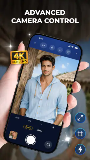 4K HD Camera: Photo Editor screenshot