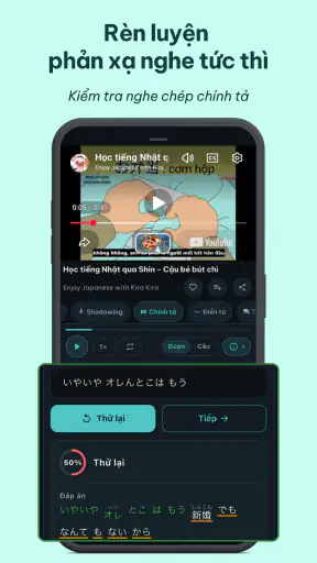 4You: Học ngoại ngữ qua video screenshot
