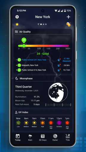 9Weather: Dự báo thời tiết screenshot