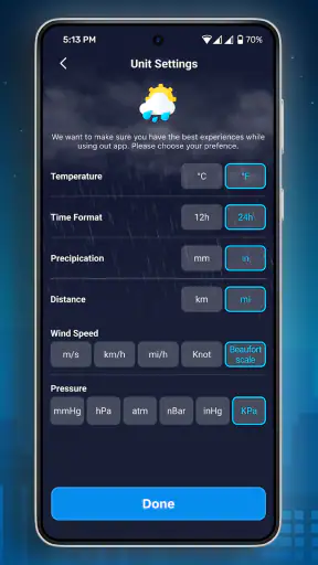 9Weather: Dự báo thời tiết screenshot