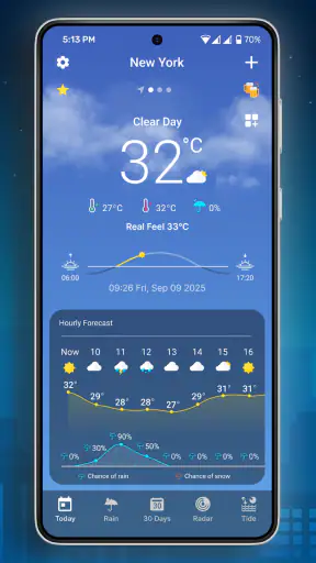 9Weather: Dự báo thời tiết screenshot