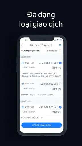 ACB ONE Biz screenshot