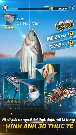 Ace Fishing: Crew-Câu Cá Thật screenshot
