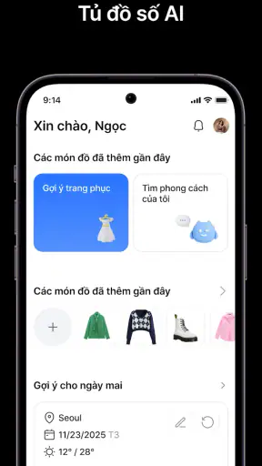 Acloset – Trợ lý Thời trang AI screenshot