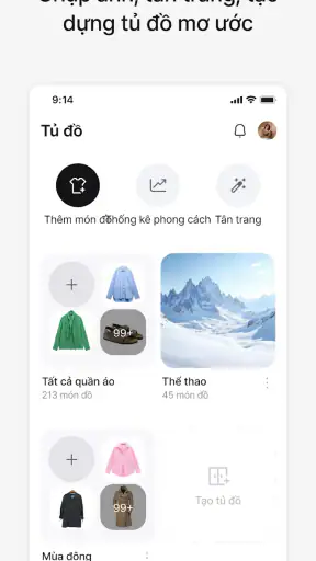 Acloset – Trợ lý Thời trang AI screenshot