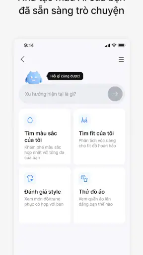 Acloset – Trợ lý Thời trang AI screenshot