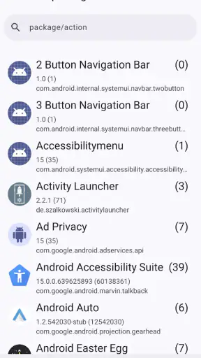 Activity Launcher screenshot