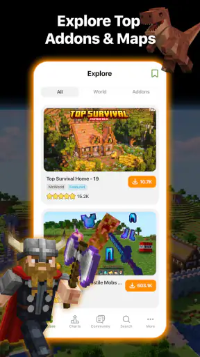 Addons for Minecraft screenshot