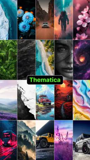 Aesthetic Wallpapers Thematica screenshot