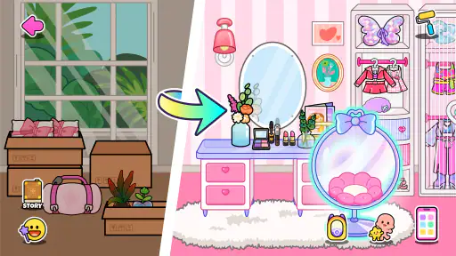 Aha World: Doll Dream House screenshot