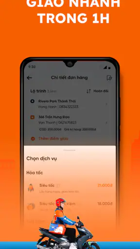 Ahamove: Chuyên gia giao hàng screenshot