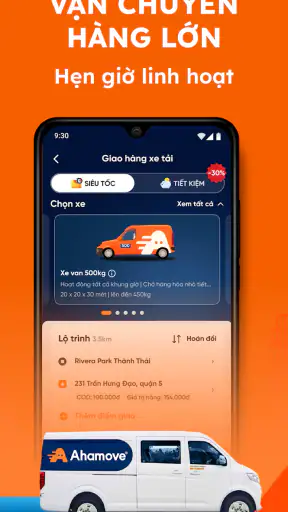 Ahamove: Chuyên gia giao hàng screenshot