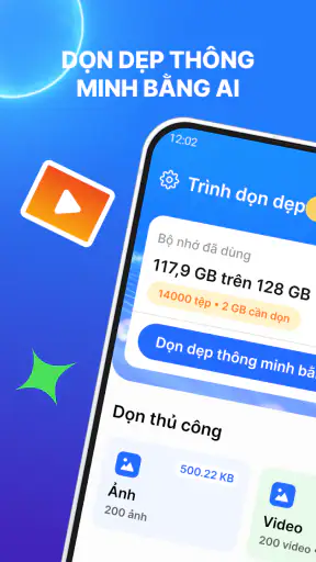 AI Cleaner - Dọn Dẹp Bộ Nhớ screenshot