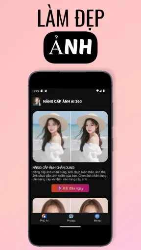 AI Làm Nét Ảnh 360 - PND AI screenshot