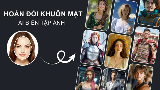 AI Tra đổi khuôn:chỉnh ảnh screenshot