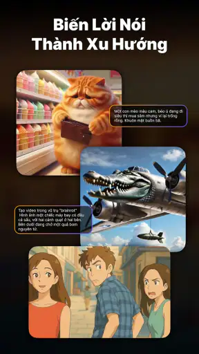 AI video GPT, magic art app screenshot