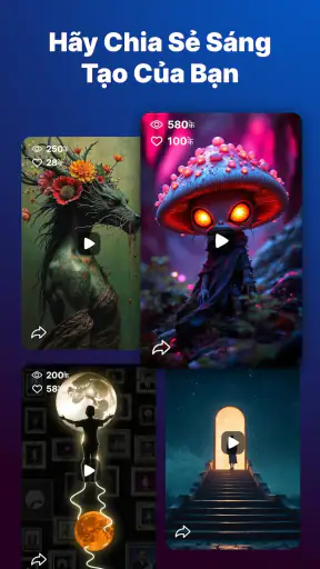 AI video GPT, magic art app screenshot