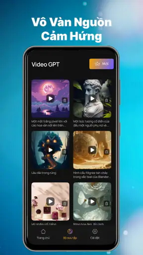 AI video GPT, magic art app screenshot